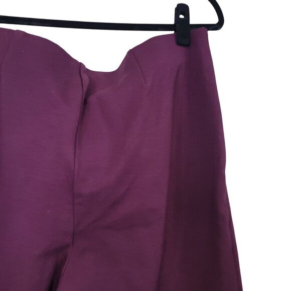 Chico's Women's So Slimming Juliet Straight Leg Purple Pull on Pants Size 16 3R - Picture 7 of 12